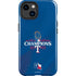 2023 World Series Champions Texas Rangers iPhone 15 Impact Case